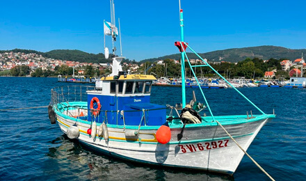 pescaturismogalicia.com fishing tours from Bayona in Vigo to the island Cies